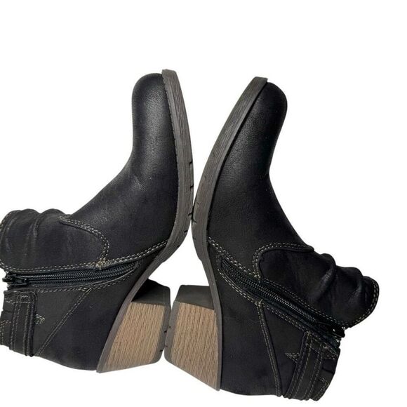 Earth Origins black Oakland Adele ankle boots size 8 - Picture 11 of 14